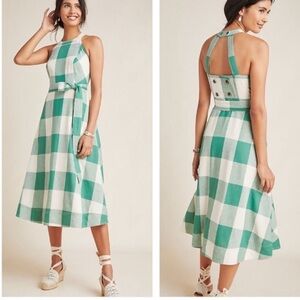 Anthropologie Maeve Halter Dress NWT